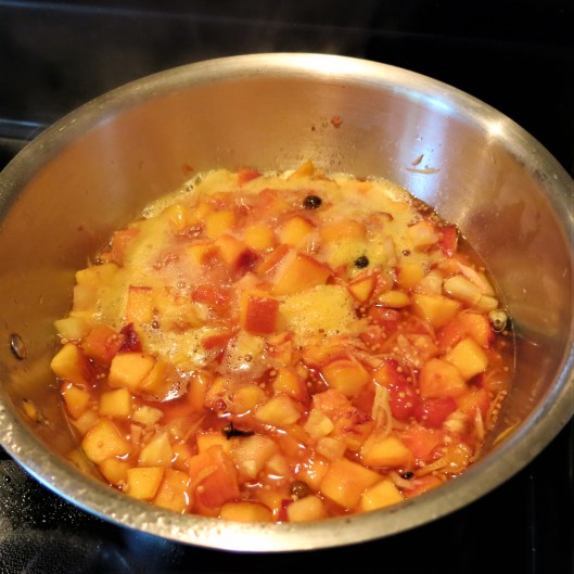 Spiced Peach-Pineapple Relish