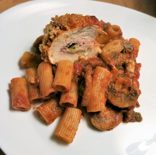 Twisted Chicken Parmesan