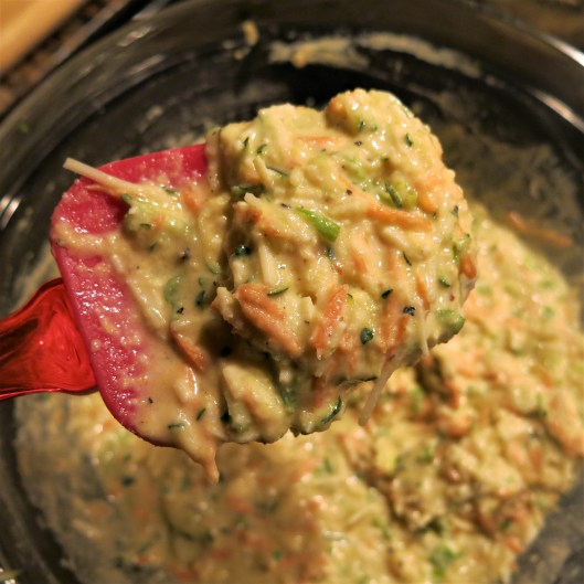 Crispy Zucchini—Carrot and Parmesan Fritters