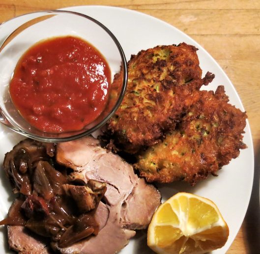 Crispy Zucchini—Carrot and Parmesan Fritters