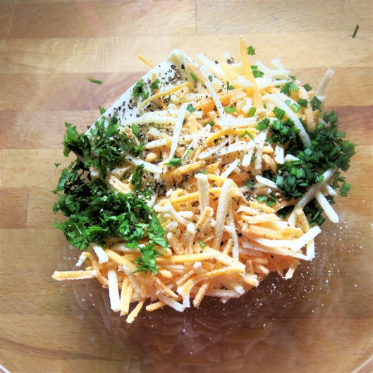 Filling for Jalapeño Popper-Stuffed Chicken Thighs