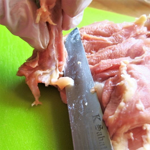 Boning a Chicken Thigh