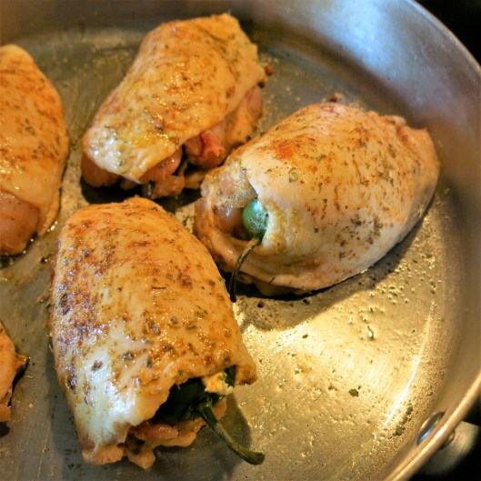 Jalapeño Popper-Stuffed Chicken Thighs