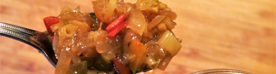 Balinese Shallot and Lemongrass Matah (Sambal Matah)