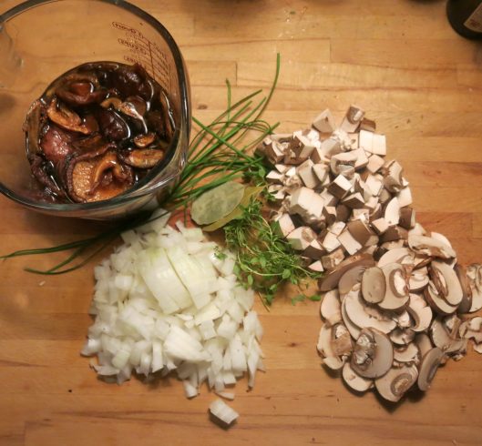 Sherry-Laced Wild Mushroom Bisque