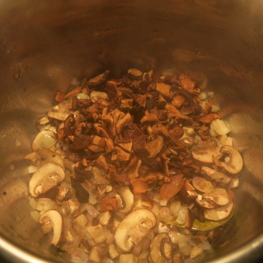Sherry-Laced Wild Mushroom Bisque