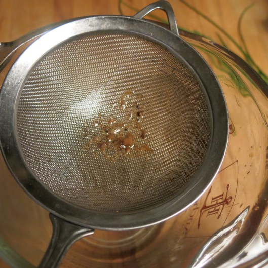 Grit from the Mushroom Broth