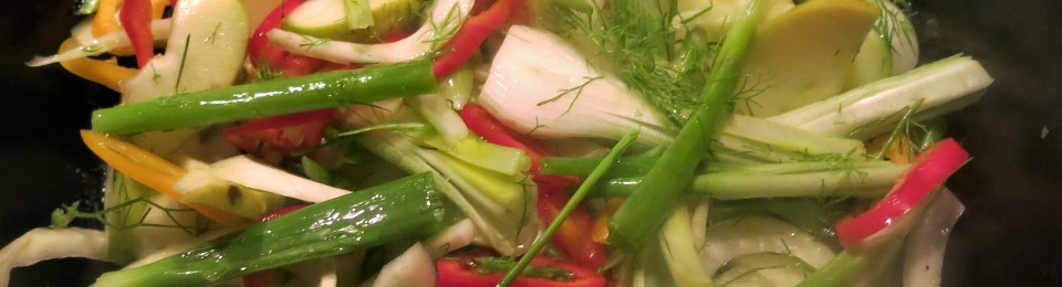 Fennel-Apple-Peppers and Onion Sauté