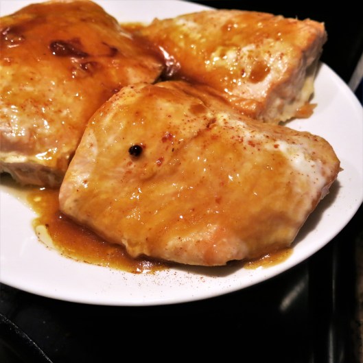 Orange-Maple Glazed Salmon