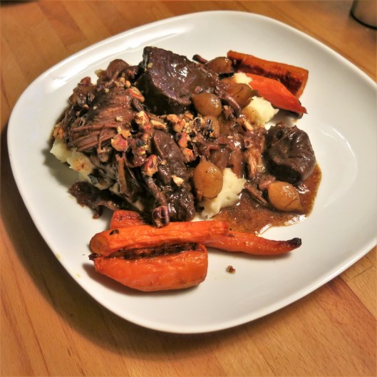 Braised Beef with Orange and Figs