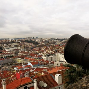 Lisbon Rooftops from Castelo São Jorge (St. George Castle)