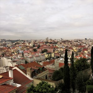 Lisbon Rooftops from Castelo São Jorge (St. George Castle)