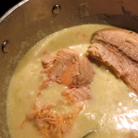 Salmon, Leek and Fennel Chowder