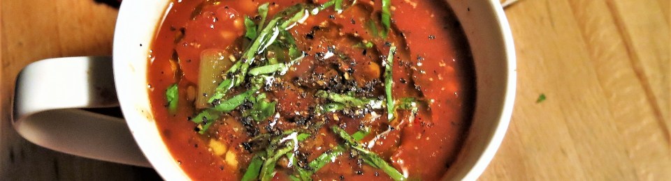 Tomato-Leek & Fennel Soup with Lentils