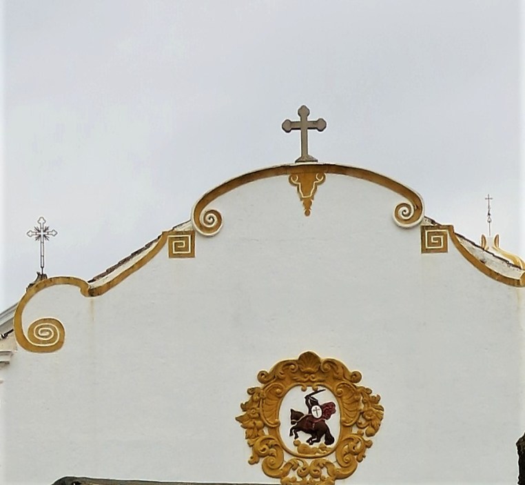 The top of Igreja de Santiago - Tavira