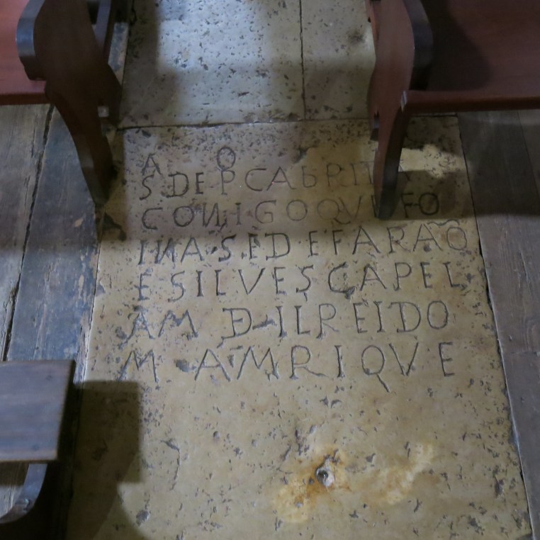 Tomb Slab in Sé de Silves (Cathedral of Silves) - Algarve