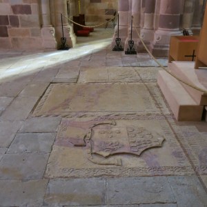 Tomb Slab in Sé de Silves (Cathedral of Silves) - Algarve