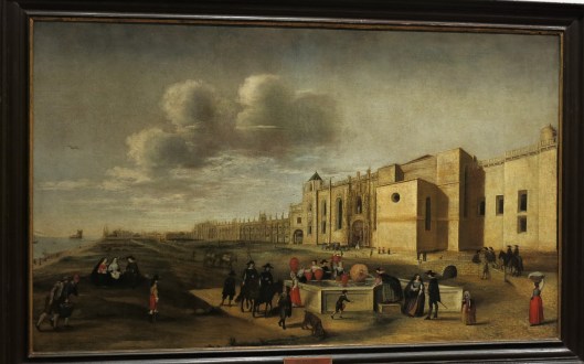 Painting of Mosteiro do São Jeronimo - Lisbon