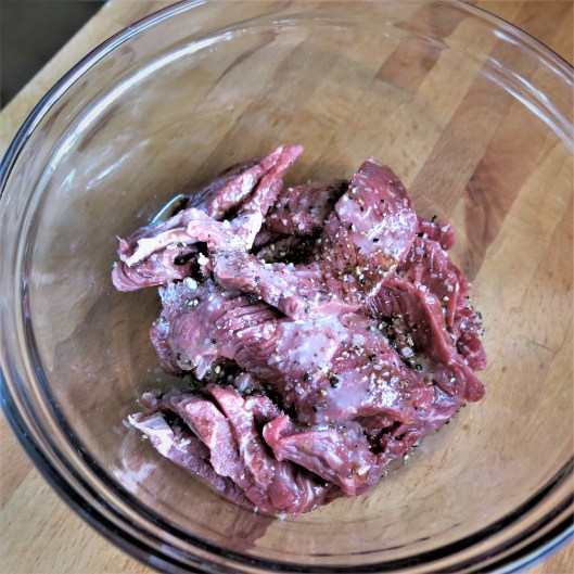 Seasoned Sirloin for Great Wall Spicy, Tangerine-Beef Stir-Fry