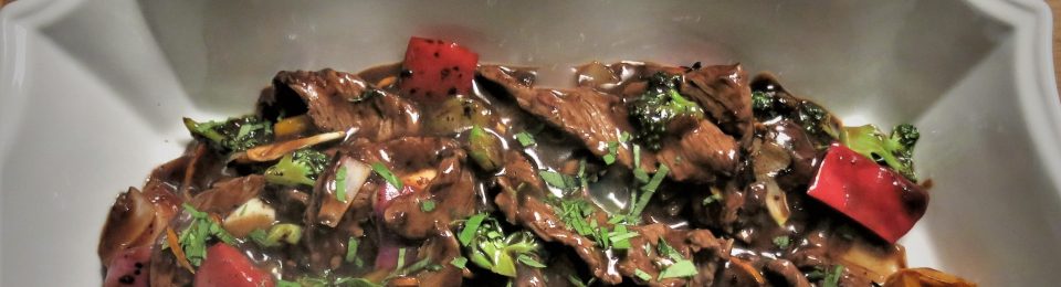 Great Wall Spicy, Tangerine-Beef Stir-Fry