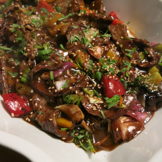 Great Wall Spicy, Orange-Beef Stir-Fry