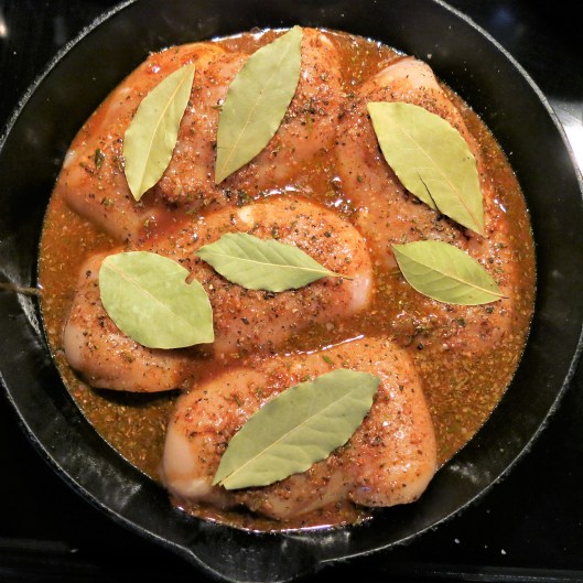 Chicken with Peppers and Onions, Portuguese-Style