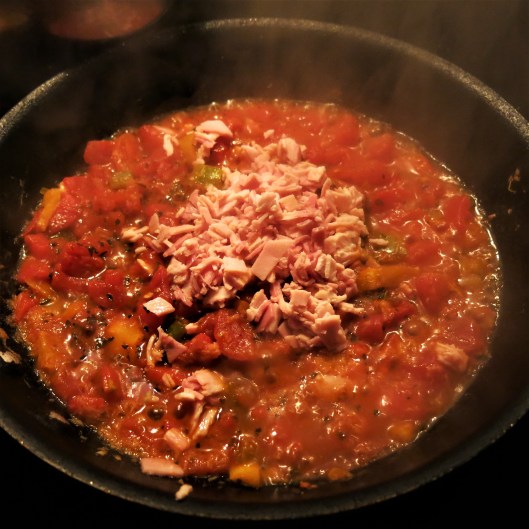 Quick Shrimp-Tomato and Herb Sauce