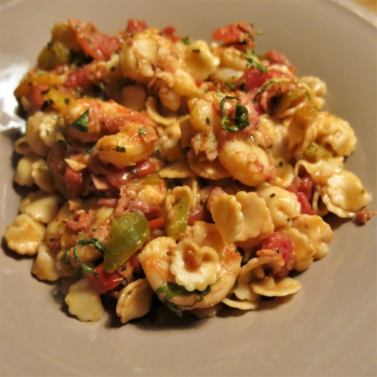 Quick Shrimp-Tomato and Herb Sauce