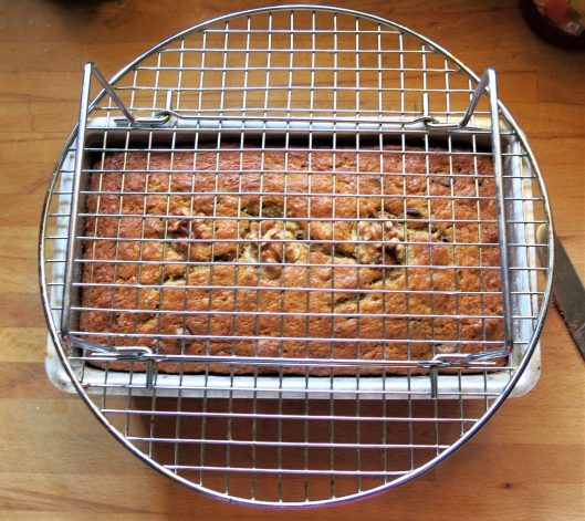 Boozy Banana Bread with Chocolate and Toasted Nuts