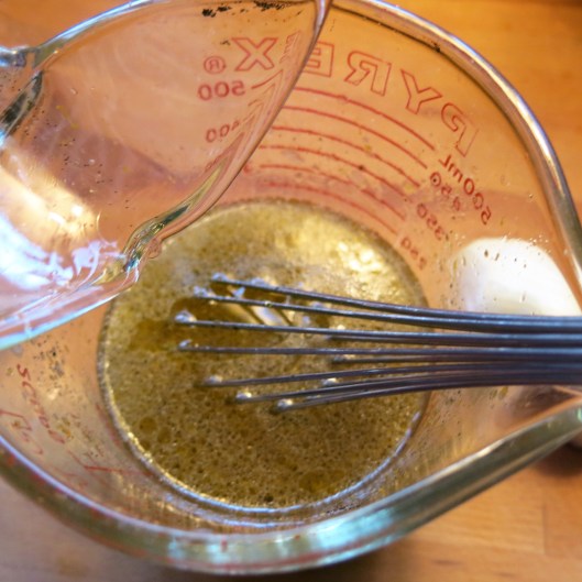 Lemon-Vanilla Vinaigrette with Champagne Vinegar