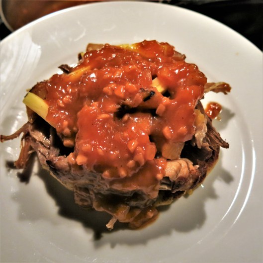 Guava-Onion-Rum Sauce