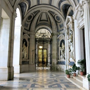 Entryway to The Basilica - Mafra