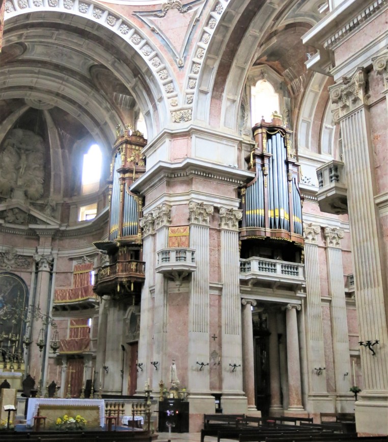 Two of the Organs - The Basilica - Mafra
