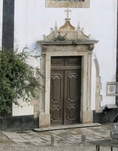 Door of Igreja de Santa Maria - Óbidos - Portugal