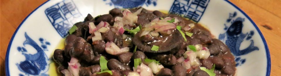 Cuban-Style Black Beans à la Pressure Cooker, Unsoaked