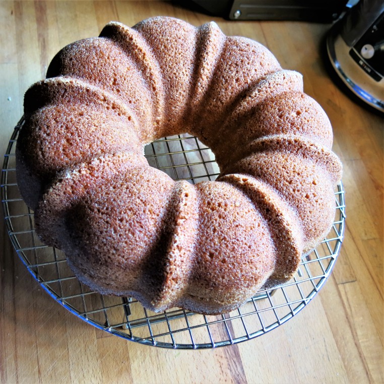 Almond Bundt Cake, Gluten-Free