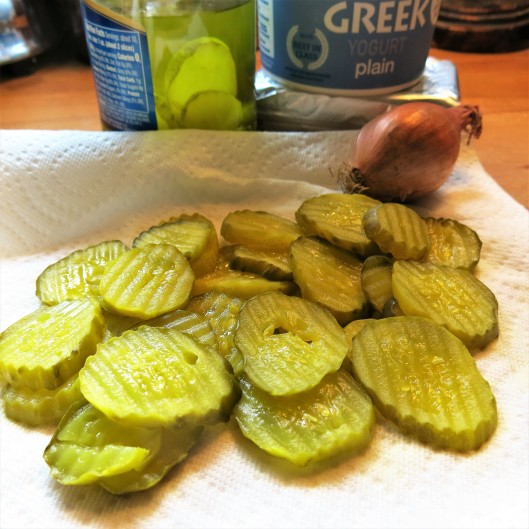 Well-Drained Dill Pickles