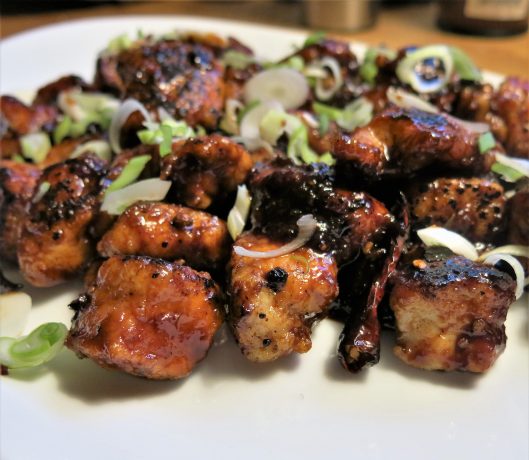 Quick, Pan-Fried General Tso's Chicken