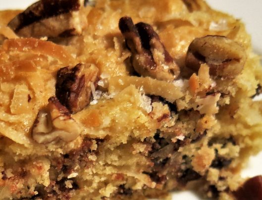 Chewy Chocolate Chip-Coconut Bars