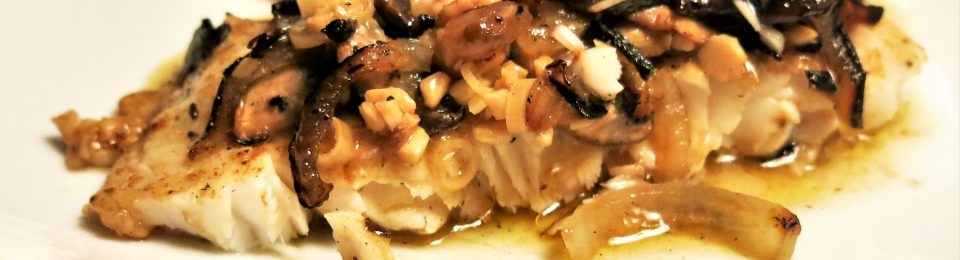 Thai-Flavored Turbot with Charred Onions