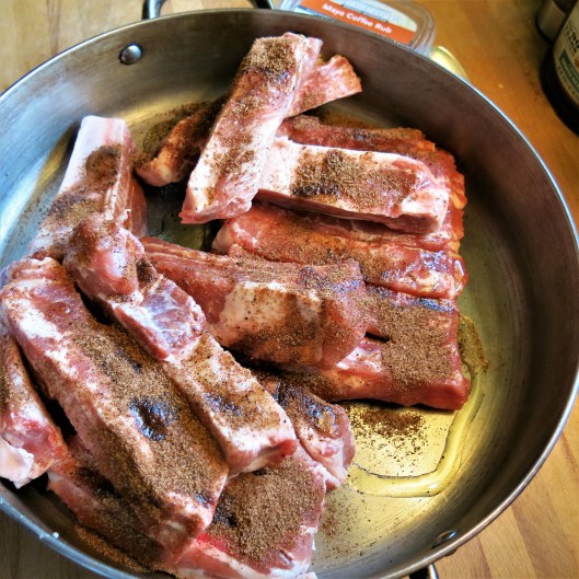 Dry Rubbed, Slow-Roasted Not-Adam's-Ribs
