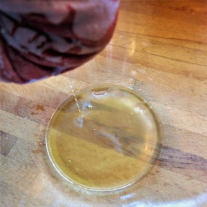 Liquid from Salted Shredded Zucchini