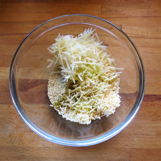 Crumb Topping for Creamed Spinach with Summer Squash and Corn Casserole