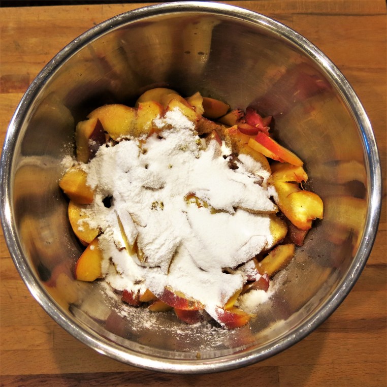 Stone Fruit Pie with Streusel Topping