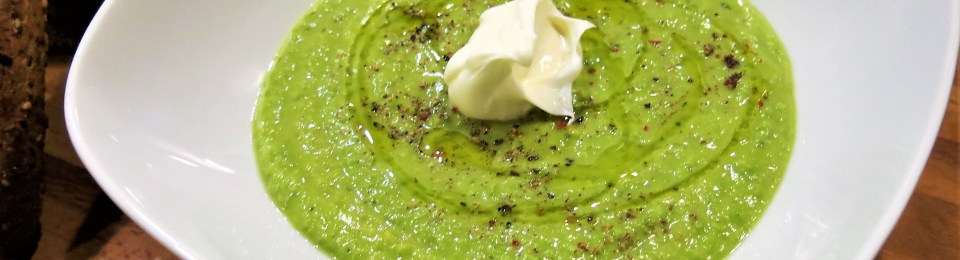 Chilled Princess-and-the-Pea Soup