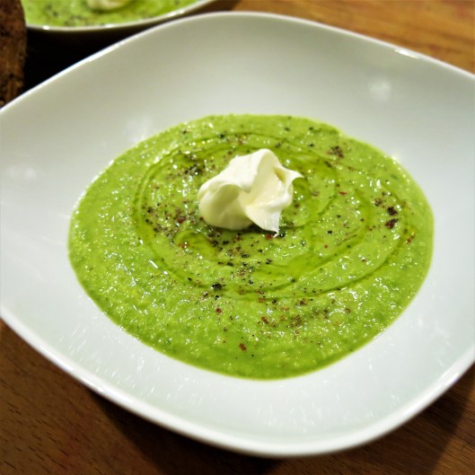 Chilled Princess-and-the-Pea Soup