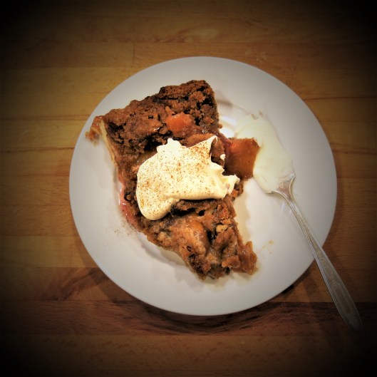 Stone Fruit Pie with Streusel Topping