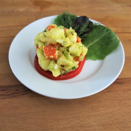 Take-Along, Dill Pickle-Mustard Potato Salad (No Mayo!)