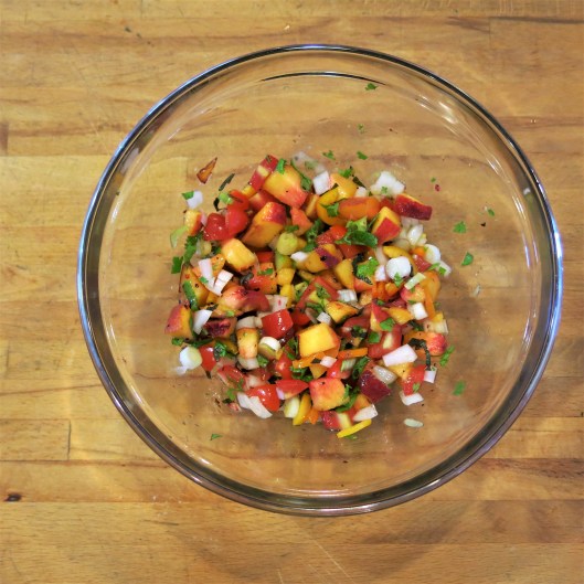 Peach-o de Gallo