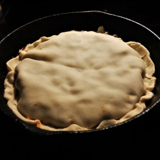 Herbed Tomato Tarte Tatin with Lemon-Ricotta